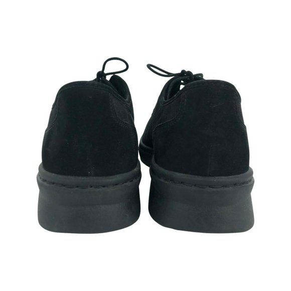 Clarks Oxford Shoes Womens 8.5 M Black Suede Leather - Picture 8 of 9